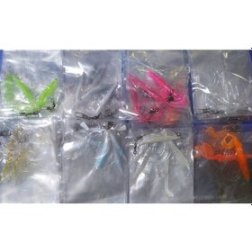 Resim TOP ARKASI-8,5CM RAGLO-SİLİKON-HAZIRTAKIM İĞNE 1PAKET 10 ADET 
