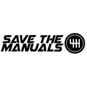 Resim Genel Markalar Byr002 Save The Manuals Sticker Oto Motor Laptop Duvar Folyo Sticker 20X6 Cm [Efsngrck] 