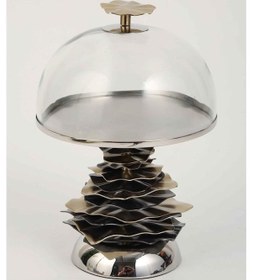 Resim Vitale Yaprak Büyük Kek Standı 15 15 21 Cm Mtfk.0208 