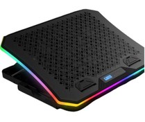 Resim Bix BX-CP02G RGB Aydınlatmalı Gaming Notebook Soğutucu Siyah 