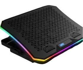 Resim Bix BX-CP02G RGB Aydınlatmalı Gaming Notebook Soğutucu Siyah 