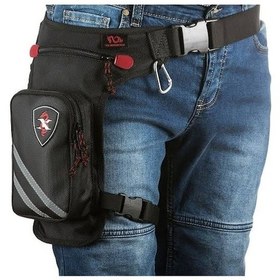 Resim Tex 43 Mini Motosiklet Bacak Çantası Bel Çantası 