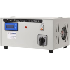 Resim Siel Enerji 7.5 KVA 1F/1F 170/260 V Monofaze Statik Voltaj Regülatörü 