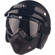 Resim Tex 710 Jet Kask Maskesi Motosıklet Kask Maskesi (384895065) 