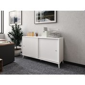 Resim Joker Ofis Dolabı, Dosya Dolabı Beyaz - Tamamı 1. Kalite Mdf Beyaz 