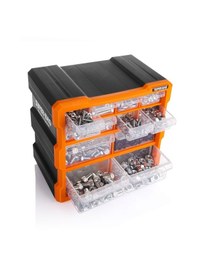 Resim Super Bag Monoblok Çekmece Seti 12'Li Hobby Organizer Seti 