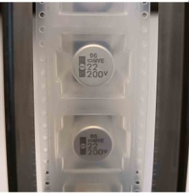 Resim Emve201ara220mkg5s 22mf 200v 12.5x16 Nıppon Smd Kondansatör 30 Adet 