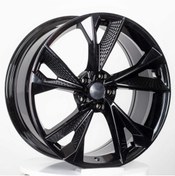 Resim Emr -dy809-09 8.5x19"-5x112 Et40 66.45 Black Jant (4 ADET) 