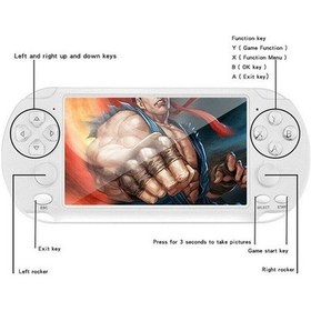 Resim Flybuy Çocuk Zekası İçin 5.1 Ekranlı El Oyun Konsolu - 10k Oyunlar, Mp3, Mp4, E-kitap 