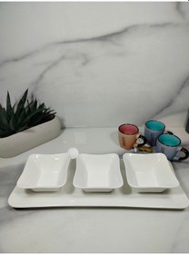 Resim New Petit Concept 4 Parça Sunum Tabağı 