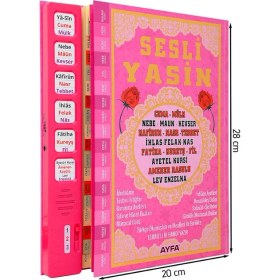 Resim Sesli Yasini Şerif - Rahle Boy - 224 Sayfa - Pembe Renkli - 