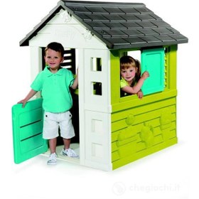 Resim Smoby Bahçe Oyun Evi ve Kaydırak Seti 310068 