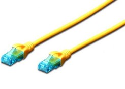 Resim BC-U5100Y Beek CAT. 5E Patch Kablo, UTP, 10 metre, AWG 26, Sarı Renk 