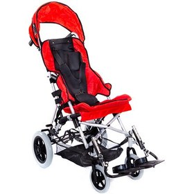 Resim Comfort Plus DM-BOSS Kırmızı Engelli Pediatrik Baston Puset 