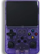 Resim Cordial Purple Retro El Konsolu R36s 7 Renk Mevcut 3.5 Inç Ekran 64gb Taşınabilir Oyun Cihazı 