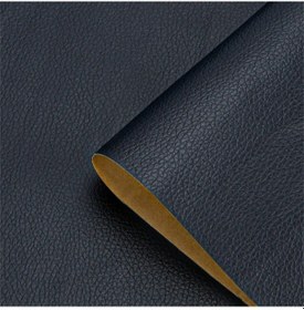 Resim Kendinden Yapışkanlı Deri Etiket Araba Sandalye Tamir Kanepe Aşınmaya Dayanıklı Black 50x50cm 