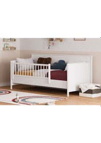 Resim Sento Moon Toddler Karyola 90x200 Cm 90 x 200 CM 