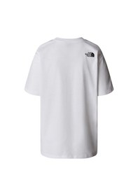 Resim The North Face Kadın Essentıal Oversıze Tişört Nf0a87nqfn41 Beyaz 