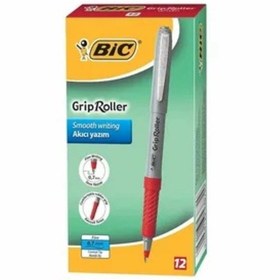 Resim Bic Grip Roller Fine Kırmızı Çok Renkli 