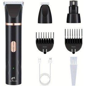 Resim Willowhaven Siyah Köpek Tıraş Makinesi Şarjlı Kedi Ve Evcil Hayvan Tüy Kesme Seti 