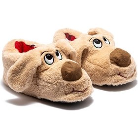 Resim Karamel Kadın, Garson Boy Hayvanlı Panduf Bej 36/41 Bej 