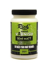 Resim Rich Su Bazlı Yarı Mat Vernik 250 Cc 