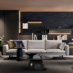 Resim Enza Home Bond Street 3'lü Koltuk - Bej 