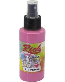 Resim Rich New Fashion Sprey Kumaş Boyası 100 Cc. 1510 Pembe 