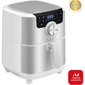 Resim Dokunmatik Ekranlı 4,5 Lt Yağsız Fritöz, 1500W, Güçlü ve Kullanışlı, Türkiye Garantili 