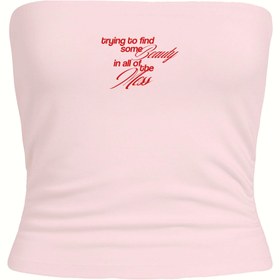 Resim CHAOS TUBE TOP - L-XL / Pembe 