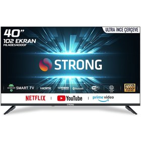 Resim Strong ML40ES4000F 40" Framless Full HD Android Smart LED TV Strong