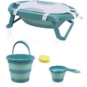 Resim Shop a Way Katlanır Banyo Seti Turkuaz 