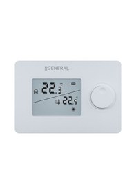 Resim General HT250 RF Kablosuz Oda Termostatı Beyaz 