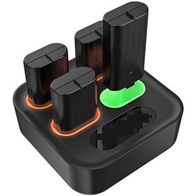 Resim Dobe 4'Lü Xbox One-X-S-Series X-S Joystick 400 mAh Pil Şarj Stand 