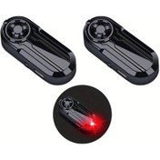 Resim Topshop1 2 Adet Kırmızı Araç Solar Güvenlik Işığı, Led Sensörlü Dekoratif Aydınlatma 