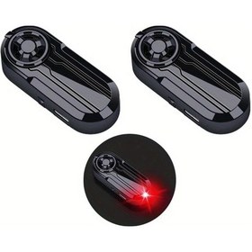 Resim Topshop1 2 Adet Kırmızı Araç Solar Güvenlik Işığı, Led Sensörlü Dekoratif Aydınlatma 