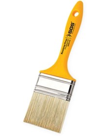 Resim AKSUFEZ Kestirme Fırça Profesyonel (plastik Saplı) No:1/2 Boya Fırçası 