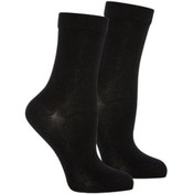 Resim Thermoform Bambu Çocuk Çorap Siyah 