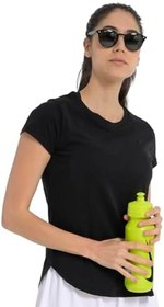 Resim Sendai Kadın Siyah Günlük Stil T-Shirt 25YK013-SYH 