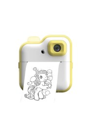 Resim Unico Sarı Dijital Video Kayıt Fotoğraf Çocuk Kamerası Anlık Termal Resim Kağıt Baskılı Yazıcı 