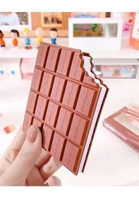 Resim Çikolata Şeklinde Defter Tasarım Not Defteri, Kawaii Ajanda, Eğlenceli Hediye, Spiral Kapaklı Notluk Çok Renkli 