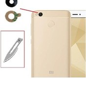 Resim Tkgz Xiaomi Uyumlu Redmi 4a Arka Kamera Cam Lensi + Bistüri Ucu 