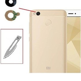 Resim Tkgz Xiaomi Uyumlu Redmi 4a Arka Kamera Cam Lensi + Bistüri Ucu 