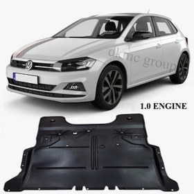 Resim Polo Motor Alt Muhafaza Koruma 1.0 Karter Koruma 2017 2018 2019 2020 Modeller 