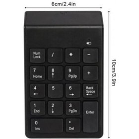 Resim Şimşek Teknoloji Kablolu Mini Numpad Numerik Keypad Klavye 