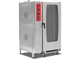 Resim Empero Emp.gkf.40 Plus Konveksiyonel Fırın - Gazlı - 40 Gn-1/1 (20 Gn-2/1) - Kit Arabalı - Lpgli 