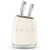 Resim Smeg KBSF02 Krem Standlı Bıçak Seti 