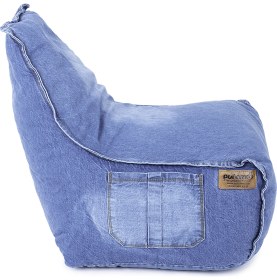 Resim Pufumo Açelya Jeans Kot Çocuk Armut Koltuğu ( 1-8 Yaş ) 