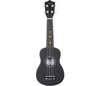 Resim Malibu FZU-002 Soprano Ukulele (Siyah) 