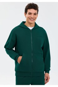 Resim Skechers S2610014 M Essential Full Zip Hoodie Sweatshirt Erkek Kapüşonlu Sweatshirt 